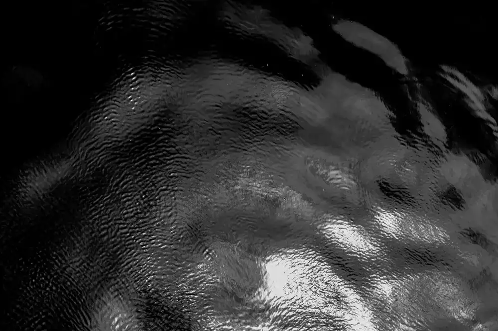 Abstract dark water ripples